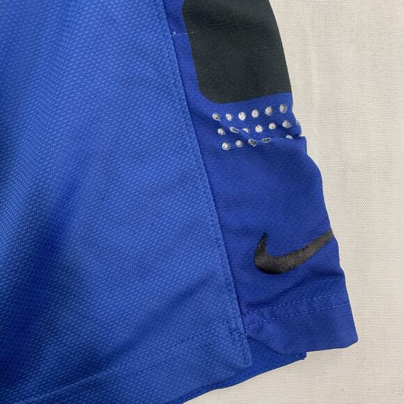 Nike Mens Royal Blue Dri Fit Shorts Size Medium Pockets - Picture 2 of 7